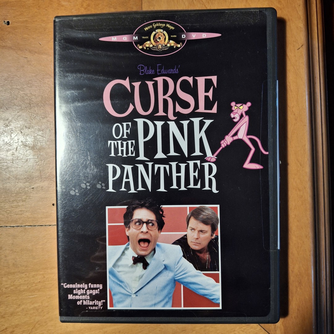 Dvd Filme A Maldição da Pantera Cor de Rosa