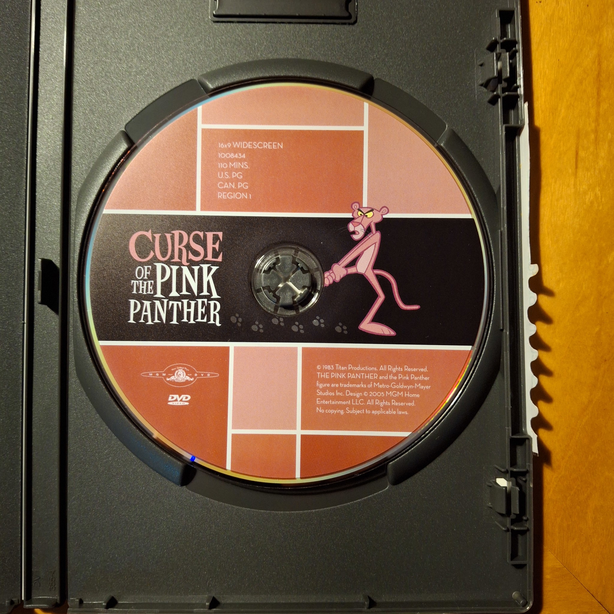 Dvd Filme A Maldição da Pantera Cor de Rosa_2