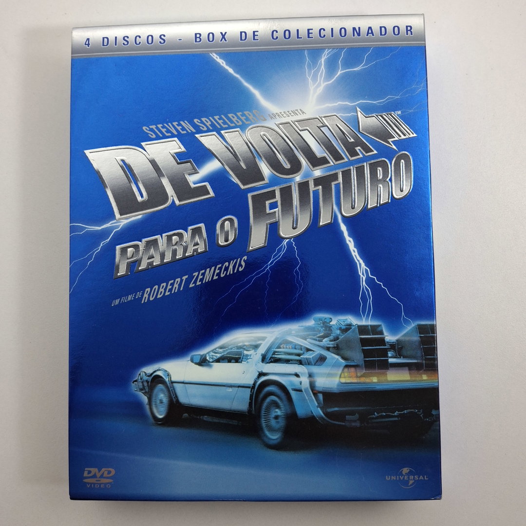 Dvd Trilogia De Volta Para o Futuro