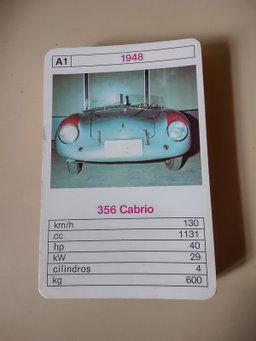 Super Trunfo Porsche