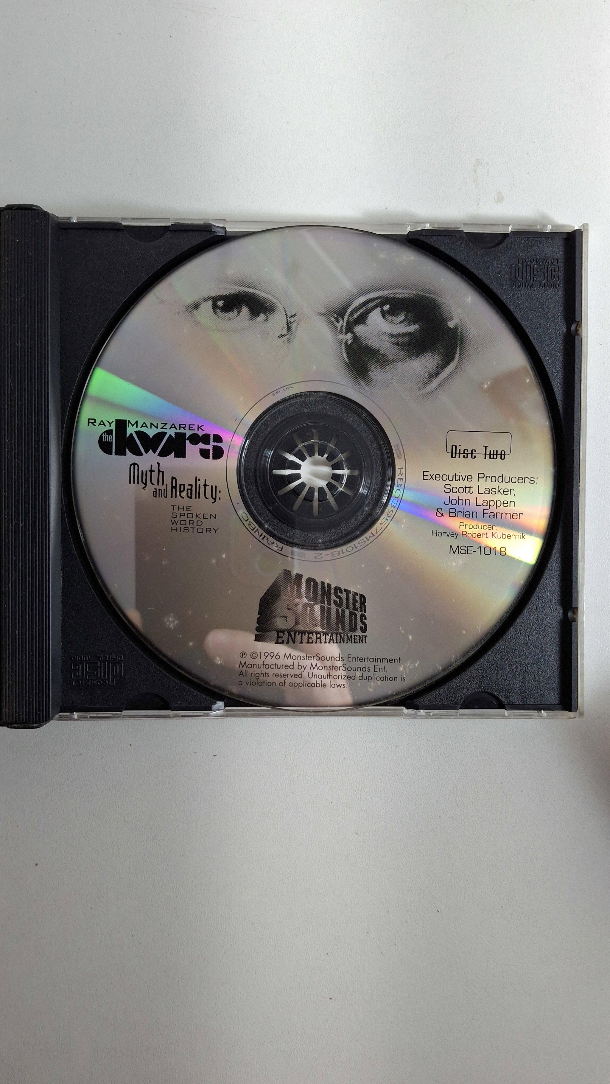 Cd Ray Manzerek - The Doors - The Spoken word history_2