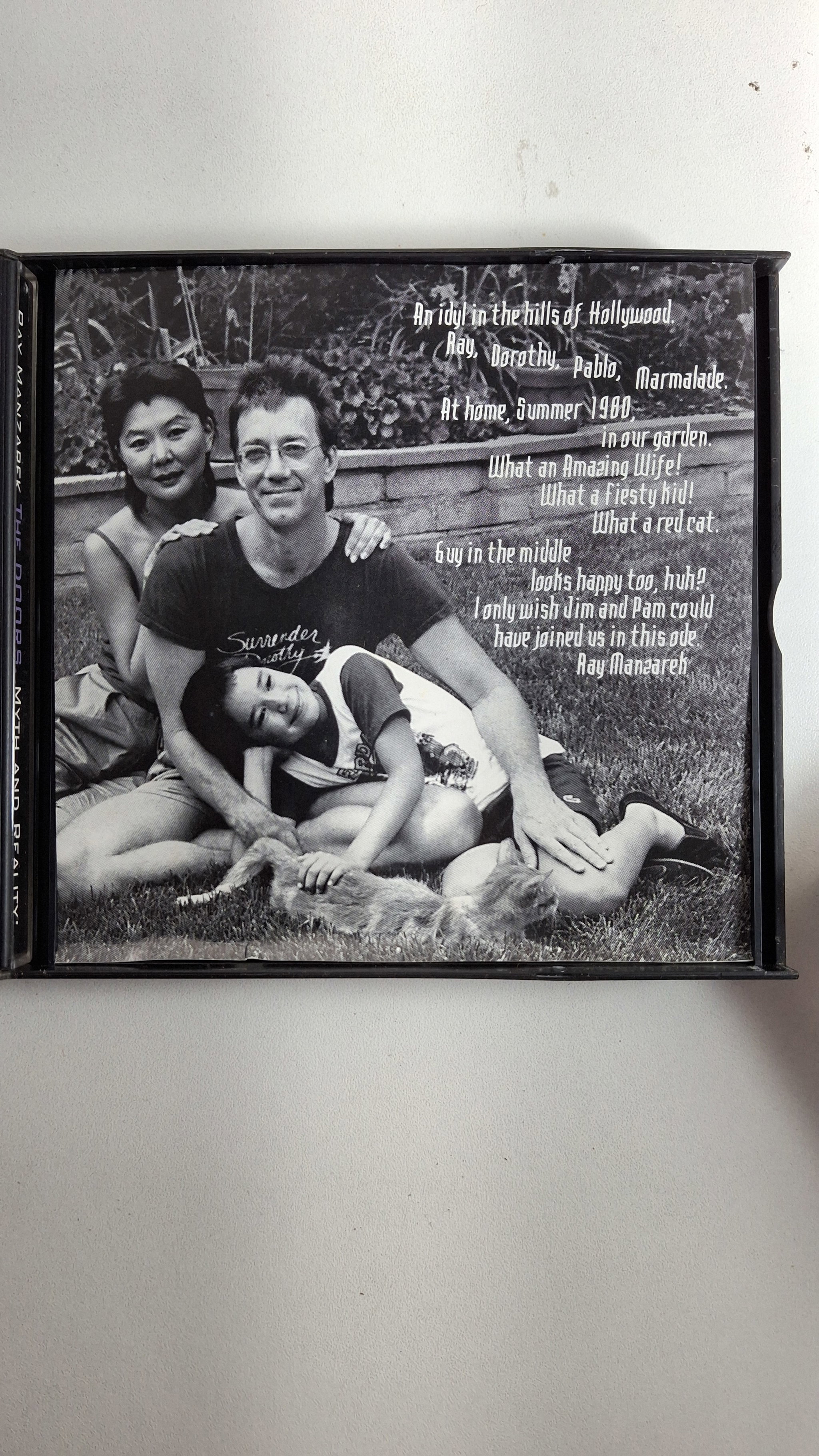 Cd Ray Manzerek - The Doors - The Spoken word history_4