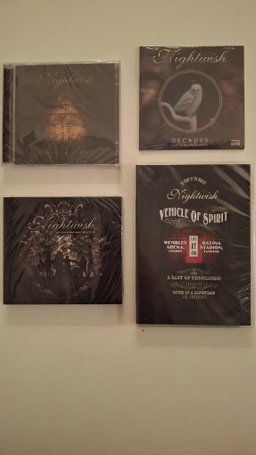 Nightwish - Lote de Cds e Dvds
