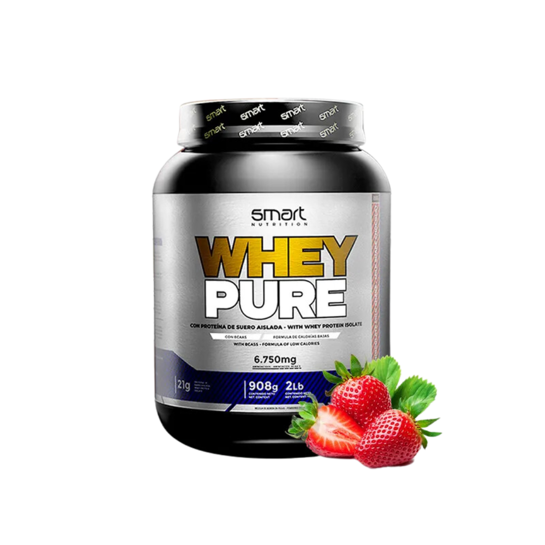 Whey Pure fresa 2lbs SMART NUTRITION