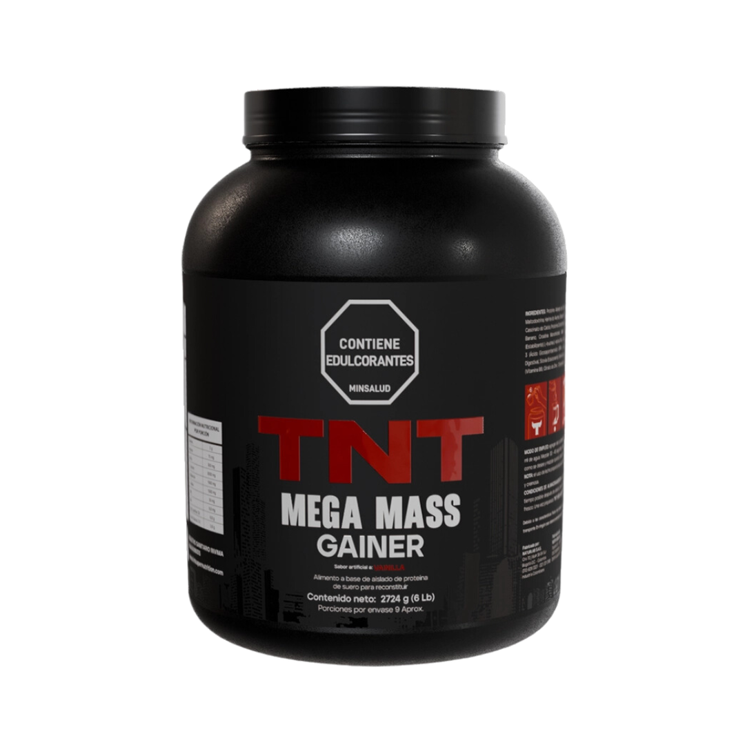 TNT super mass gainer vainilla 6lbs