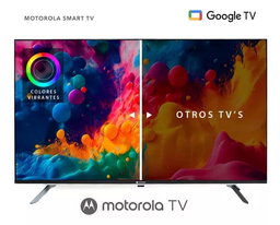 Smart TV de 32" Motorola 2024 MOT32HLE11 con pantalla DLED HD