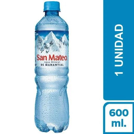 Agua San Mateo Sin Gas 600 ml_0