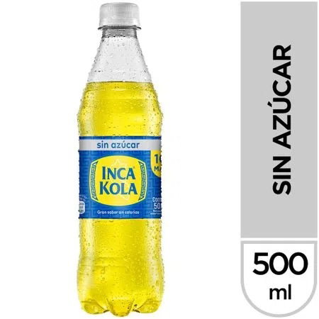 Inca Kola Sin Azúcar 500 ml_0