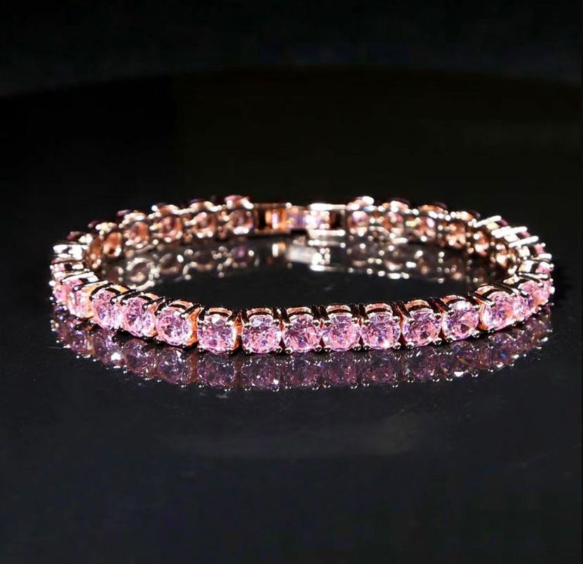 Bracelet Chaîne Tennis Zircon_4