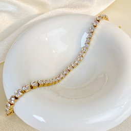 Bracelet Chaîne Tennis Zircon