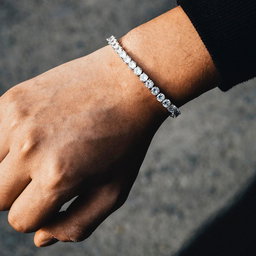Bracelet Chaîne Tennis Zircon