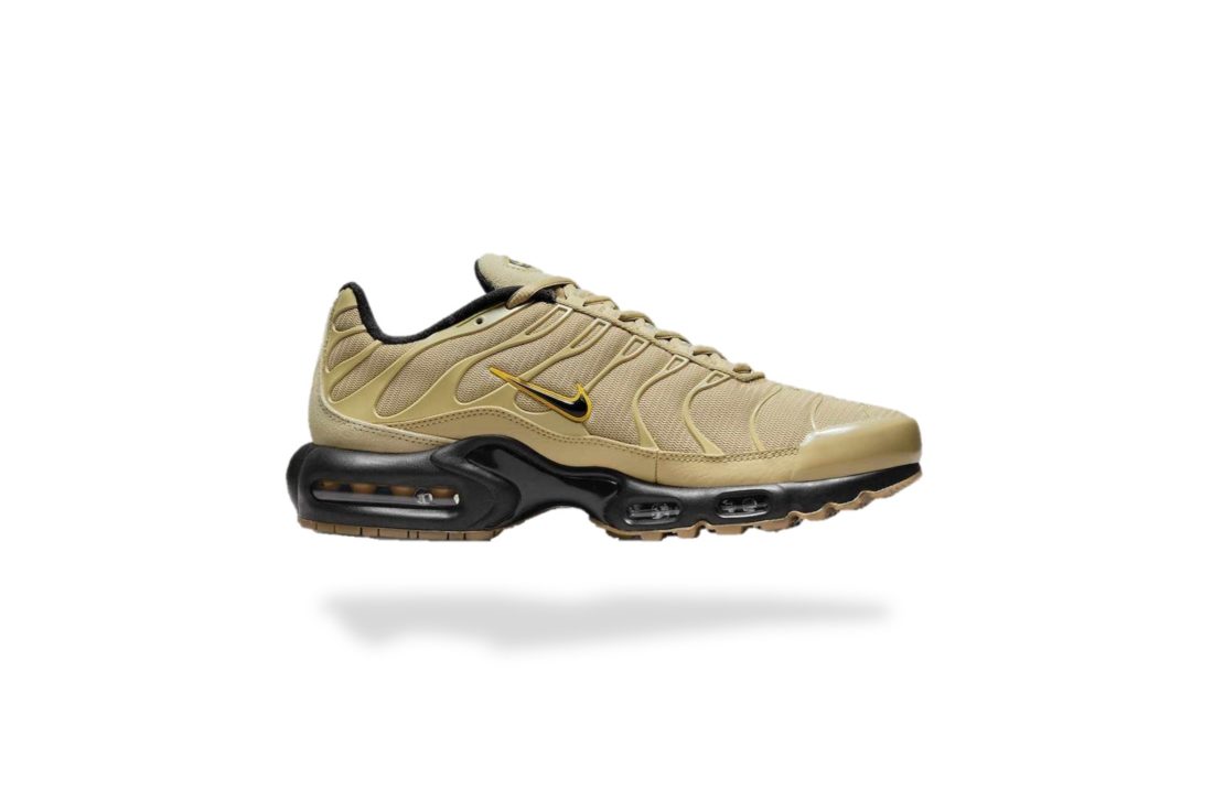 NIKE AIR MAX PLUS TN GOLD BLACK GUM - BEIGE_1