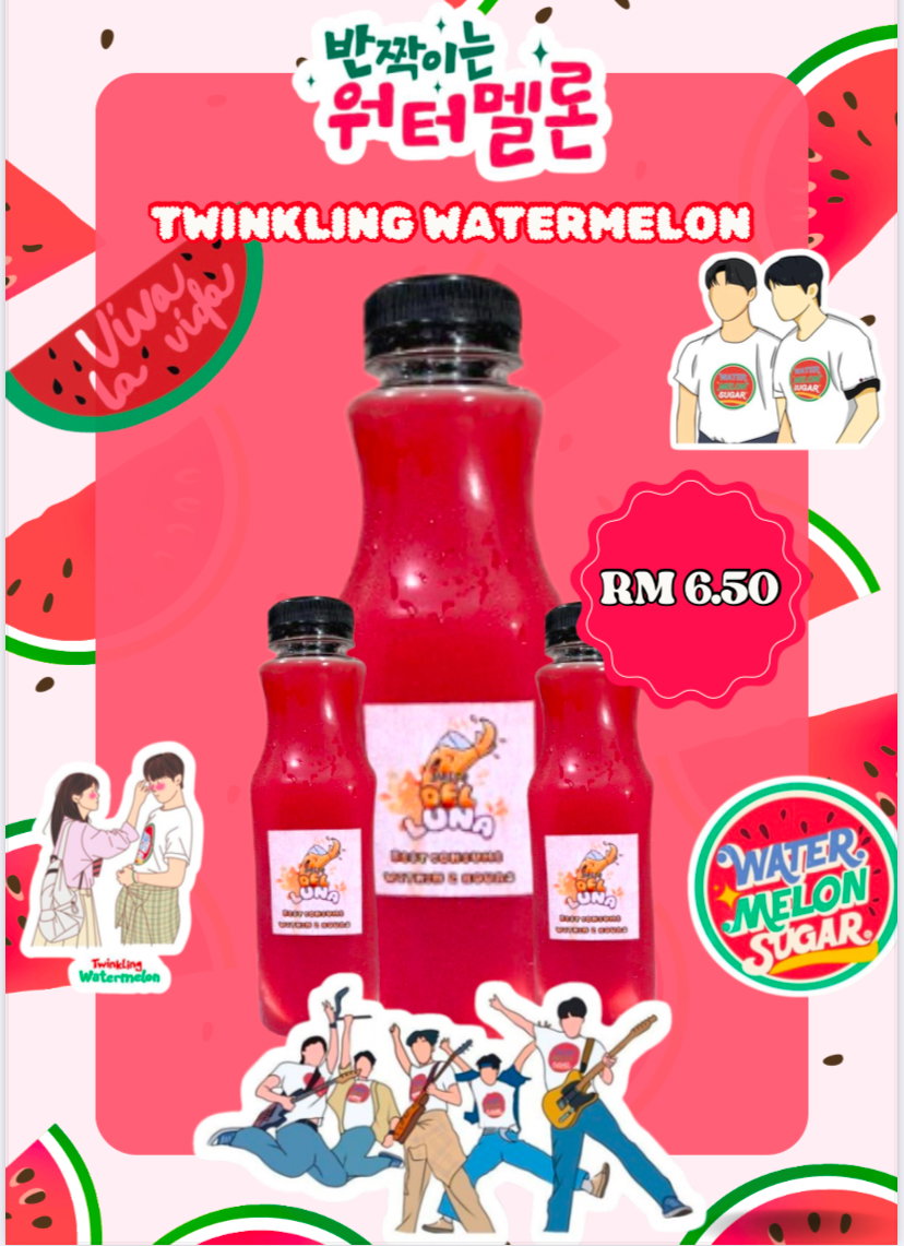Twinkling watermelon🍉🎸
