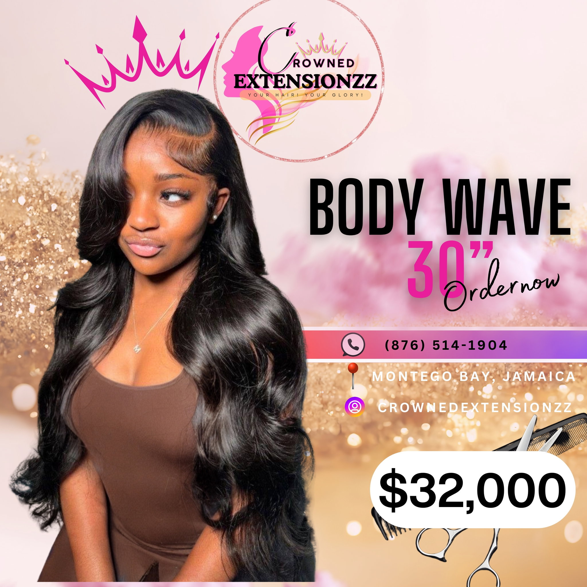 100% Body Wave Lace Crowns_3