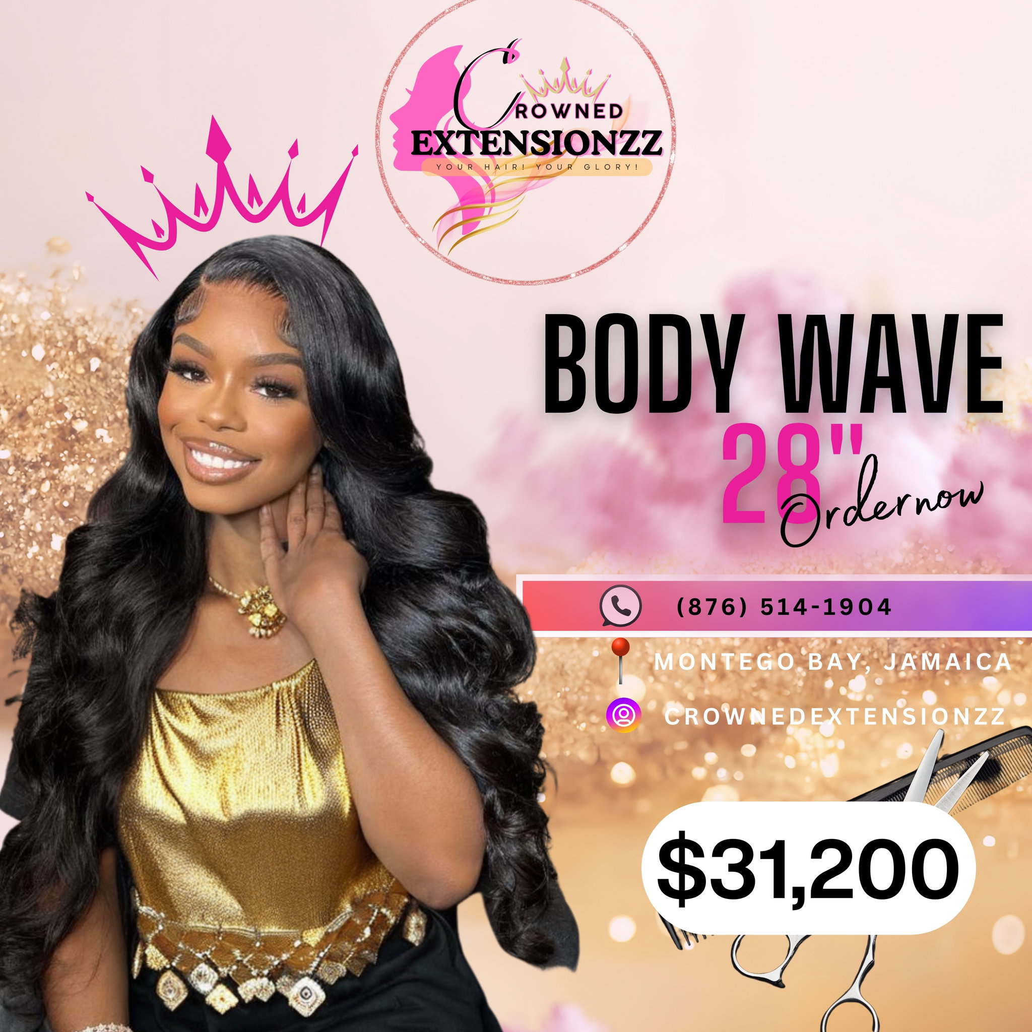 100% Body Wave Lace Crowns_2