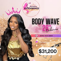 100% Body Wave Lace Crowns