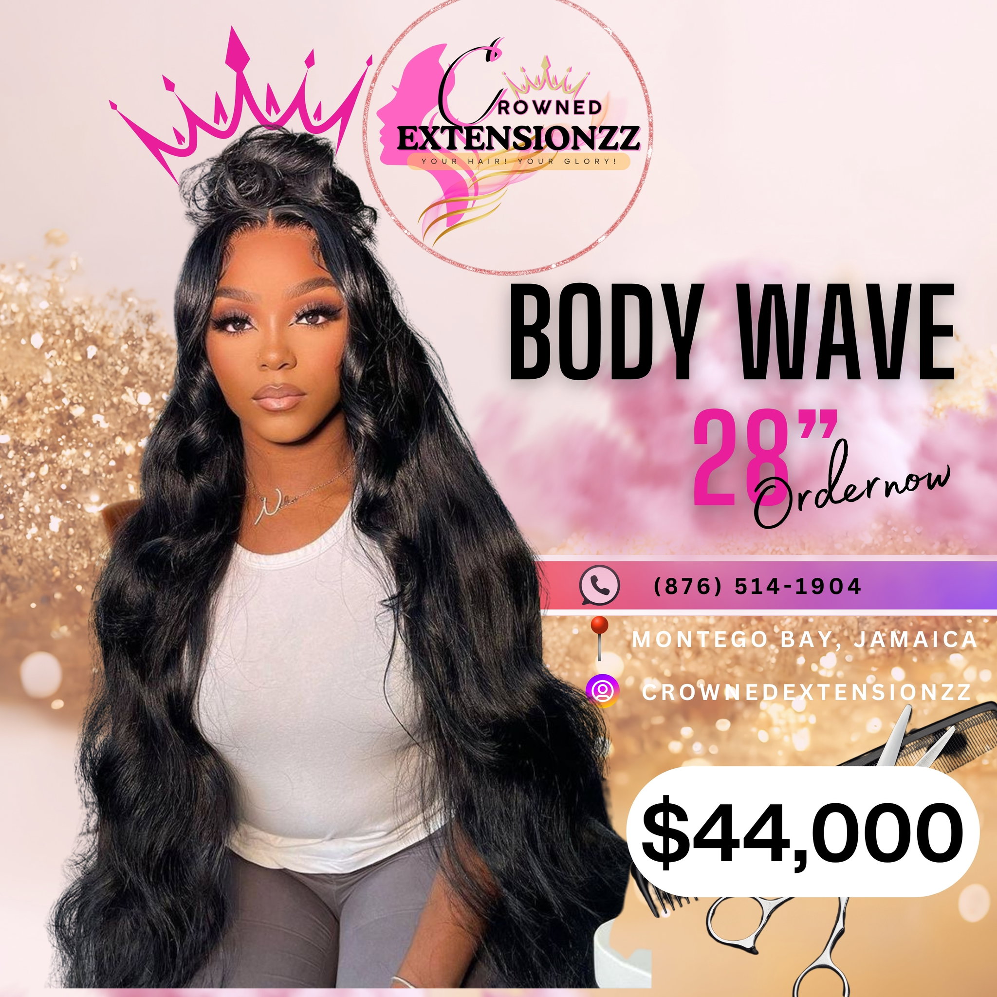 90% Body Wave Lace Crowns _2