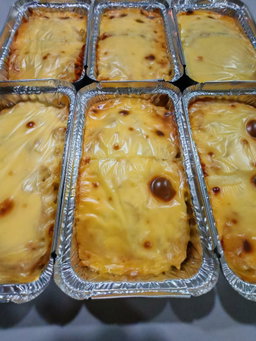 Baked Beef Spaghetti 