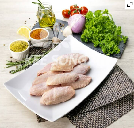 Fresh Chicken Mid Joint Wings ā 300g