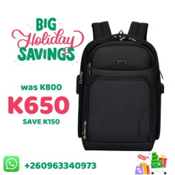 LuxGuard laptop backpack 