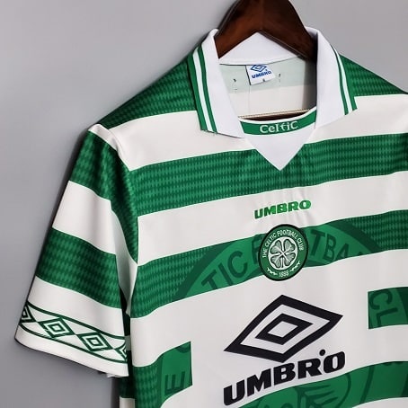 Maillot Celtic Retro Vintage Domicile 1998 1999_3