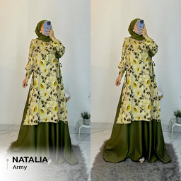 Dress Natalia Bahan Shakila