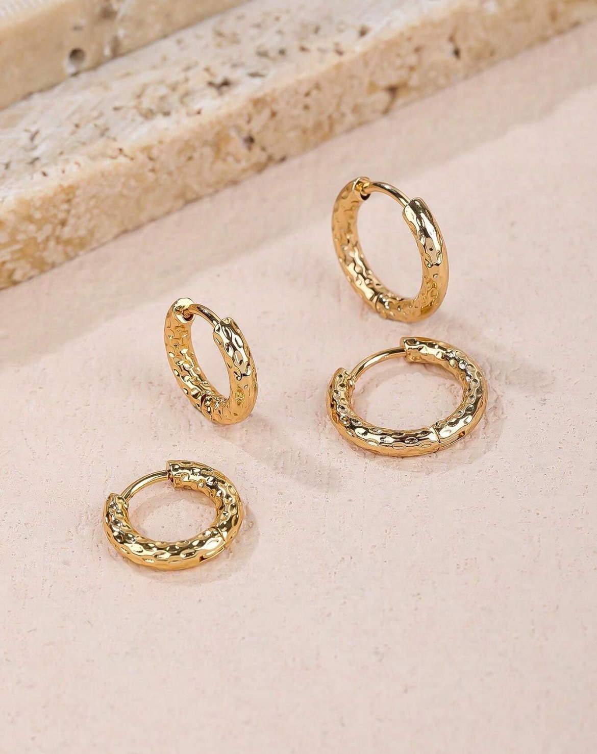 Textured Hoops 