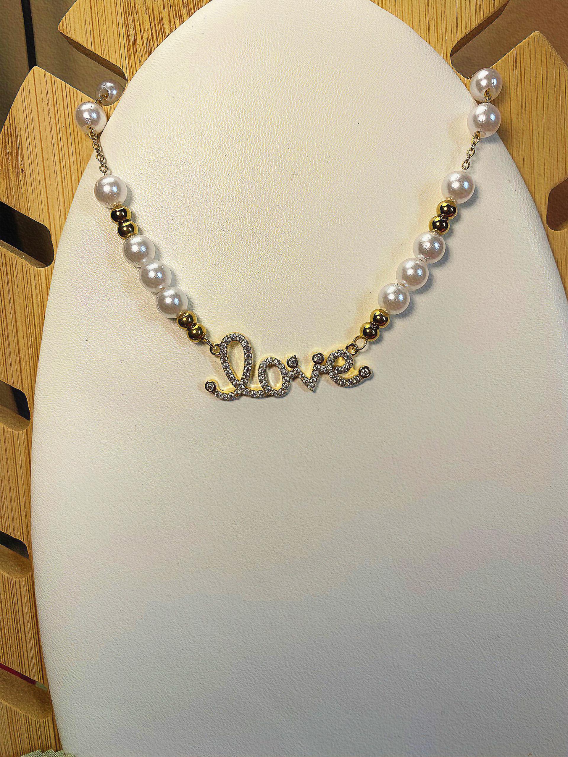 COLLIER LOVE PERLE_0