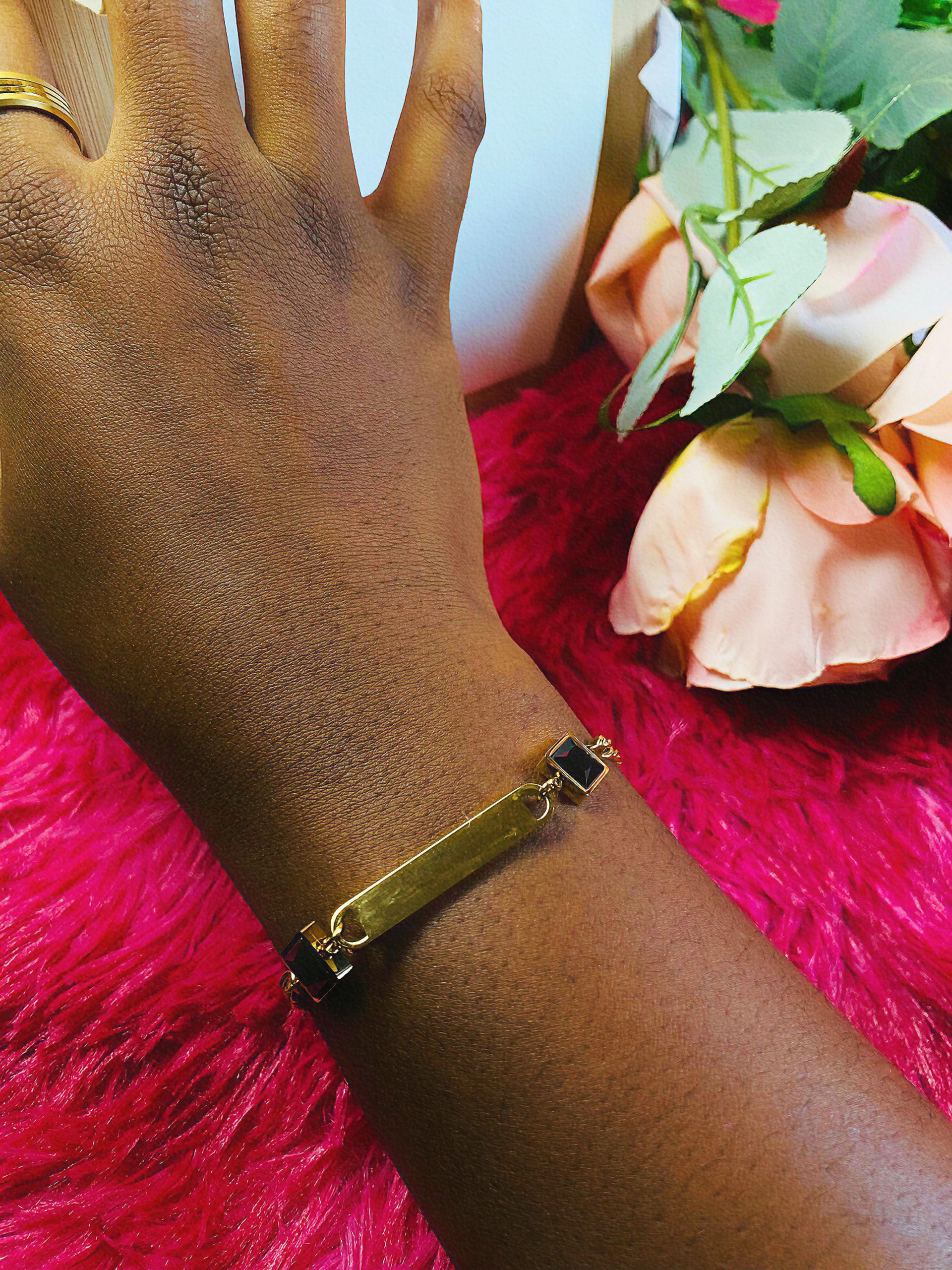 Baguette Birthstone Bracelet_3