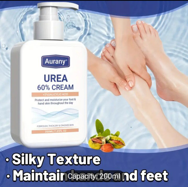 Urea and salicylic acid cream for dry cracked heal and dry skin_0