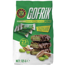 GOFRIK MILK CHOCOLATE WITH PISTACHIO