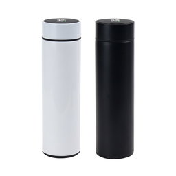 Double-Wall Travel Mugs with Clear