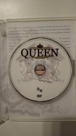 Dvd Queen - Ao vivo no Rock in Rio 1985