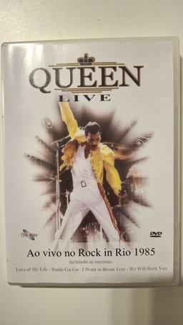 Dvd Queen - Ao vivo no Rock in Rio 1985