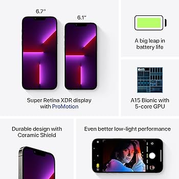 iPhone 13 Pro, 256Go, Noir (Garantie 2ans)_4