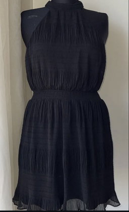 Black short dress