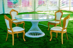 White elegant table