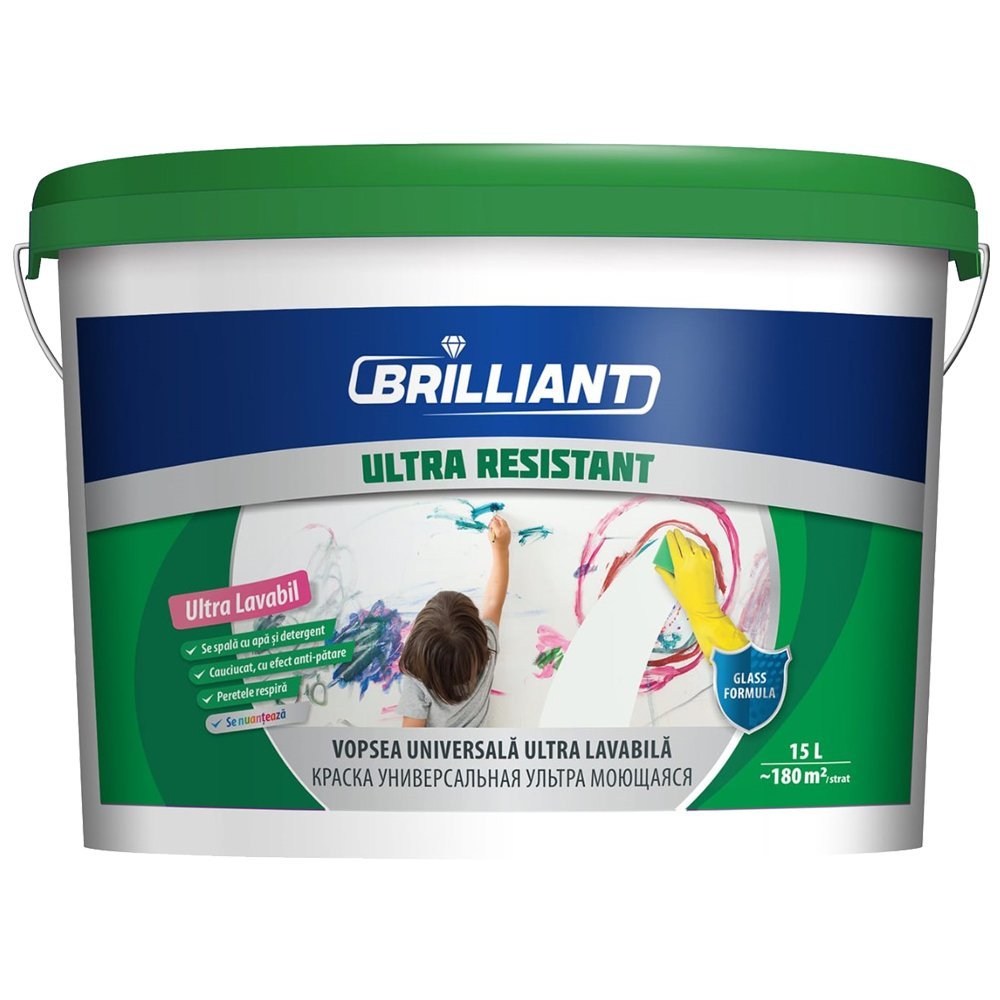 Vopsea universala ultra lavabila Ultra Resistant