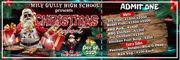 Flyer with Ticket Sample