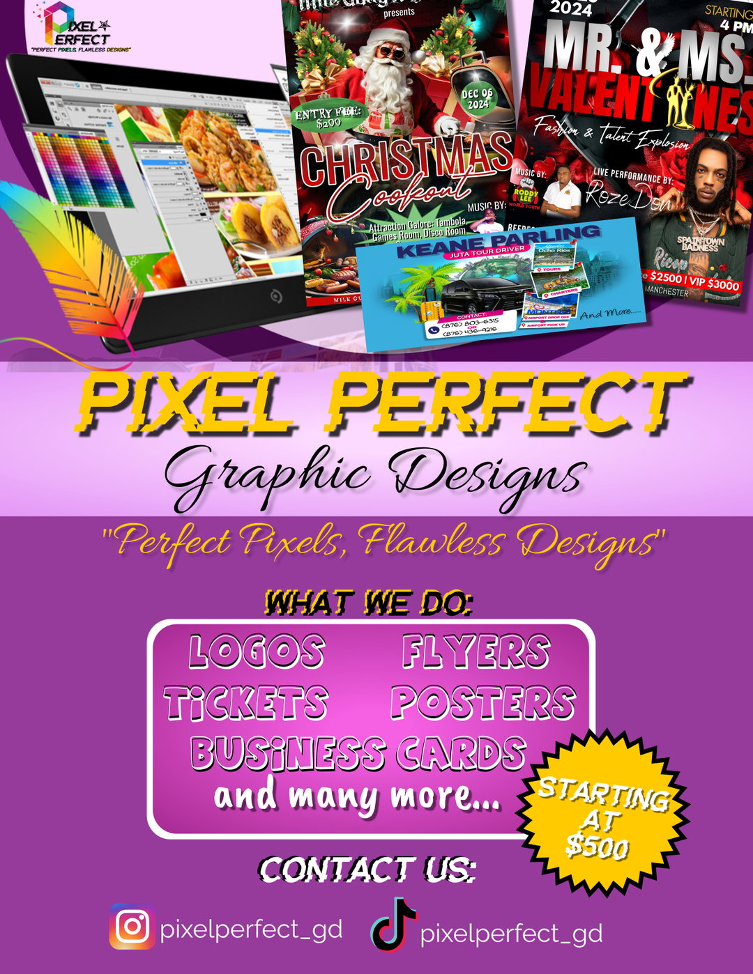 Poster with Logo Sample