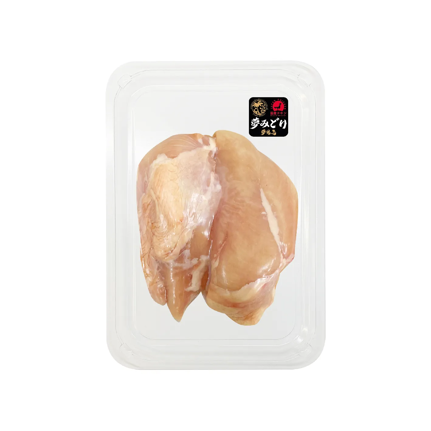 日本夢見鳥全天然無激素雞胸(2件) Japan Yumemidori 100% Natural Chicken Breast (2 pcs) 650g 