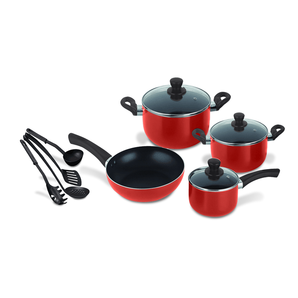 Cratita set cu tacamurii 11buc. KMEP006B Decakila