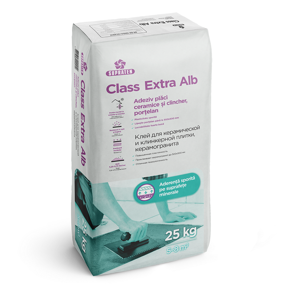 Adeziv Class Extra Alb 25kg