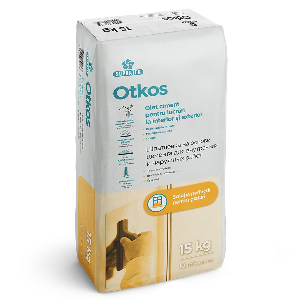 Glet pe baza de ciment Otkos 15kg_0