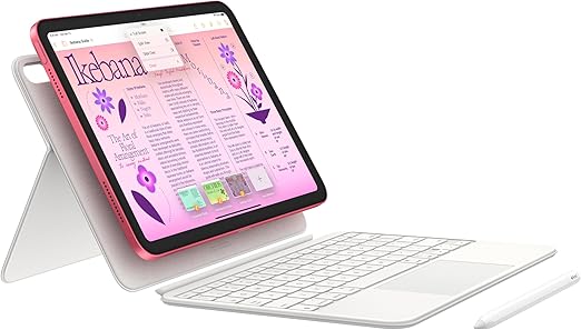 Apple iPad (10e génération) : avec puce A14 Bionic, écran  10,9 pouces, 64 Go,  – Rose_2