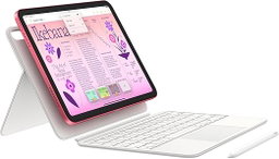 Apple iPad (10e génération) : avec puce A14 Bionic, écran  10,9 pouces, 64 Go,  – Rose