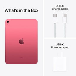Apple iPad (10e génération) : avec puce A14 Bionic, écran  10,9 pouces, 64 Go,  – Rose