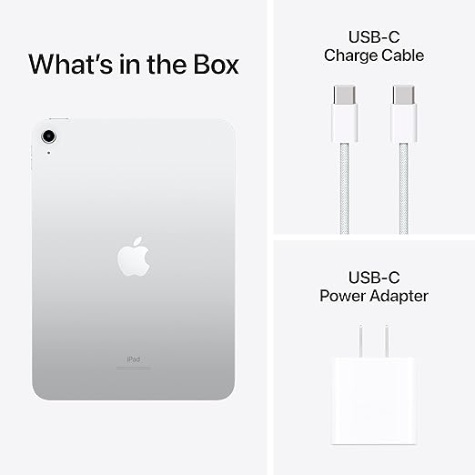 Apple iPad (10e génération) : avec puce A14 Bionic, écran  10,9 pouces, 64 Go,  – Argent_6
