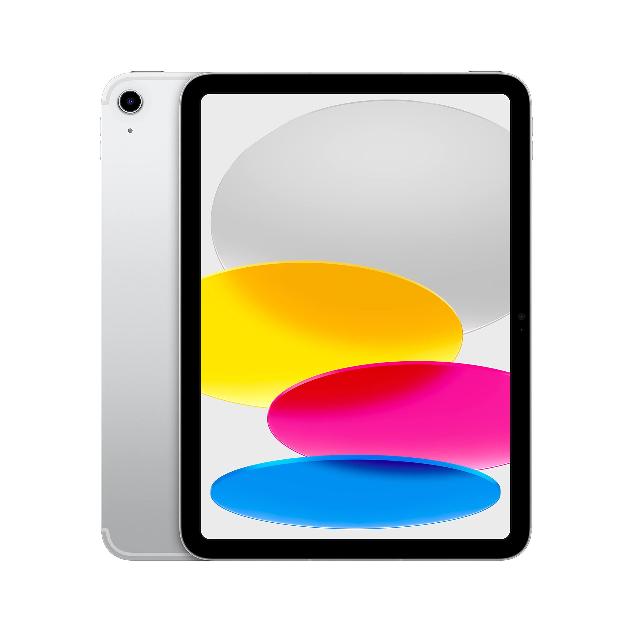 Apple iPad (10e génération) : avec puce A14 Bionic, écran  10,9 pouces, 64 Go,  – Argent_0