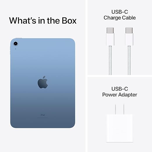 Apple iPad (10e génération) : avec puce A14 Bionic, écran  10,9 pouces, 64 Go,  – Bleu_6